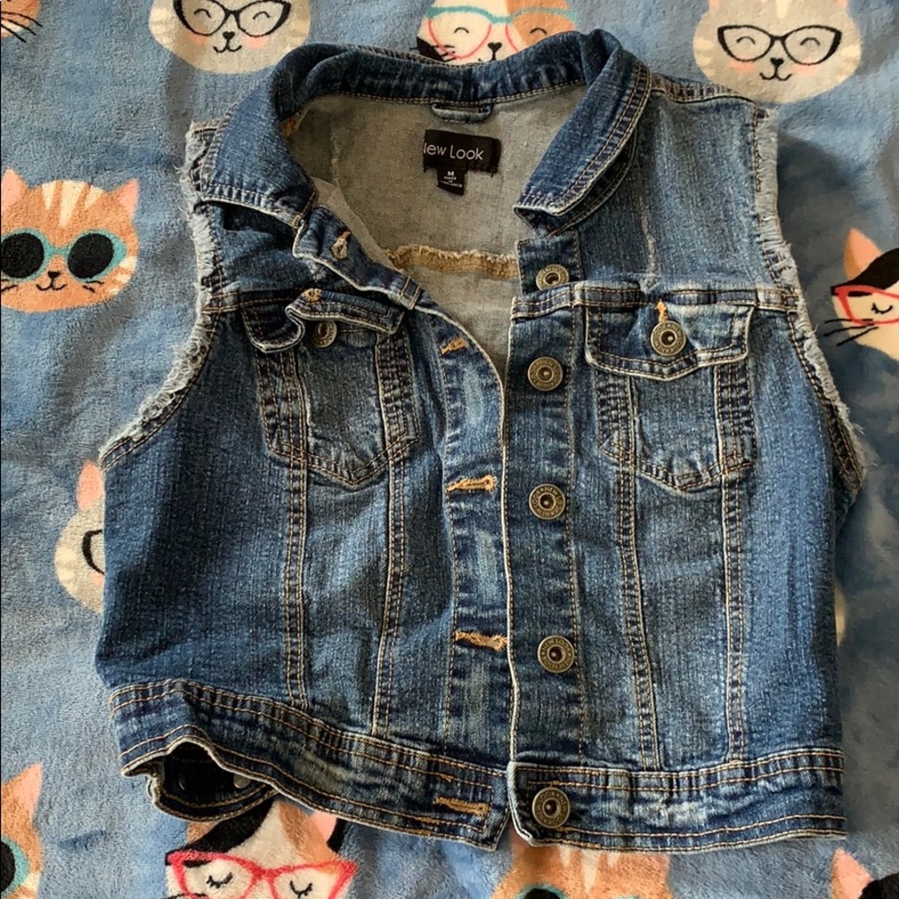 Jean vest✨
